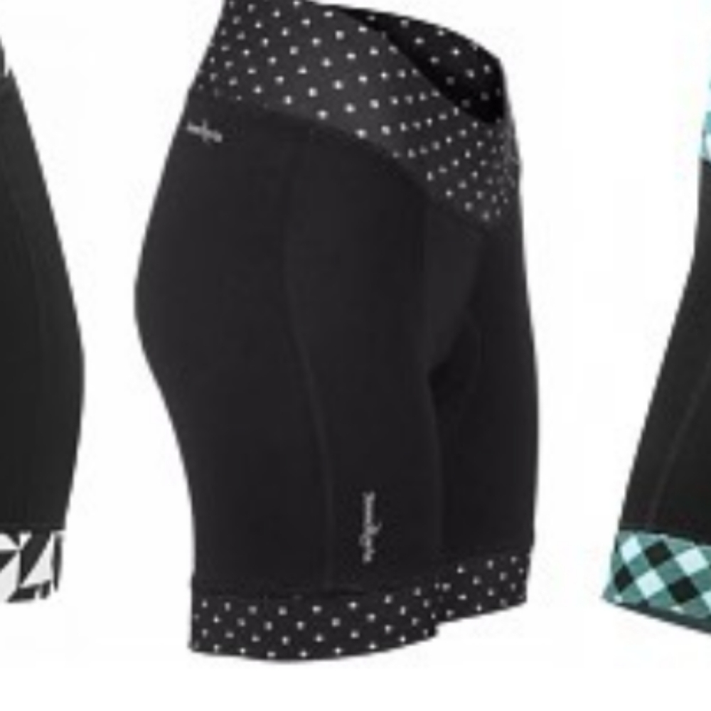 Shebeest polka dot cycling shorts She beest
